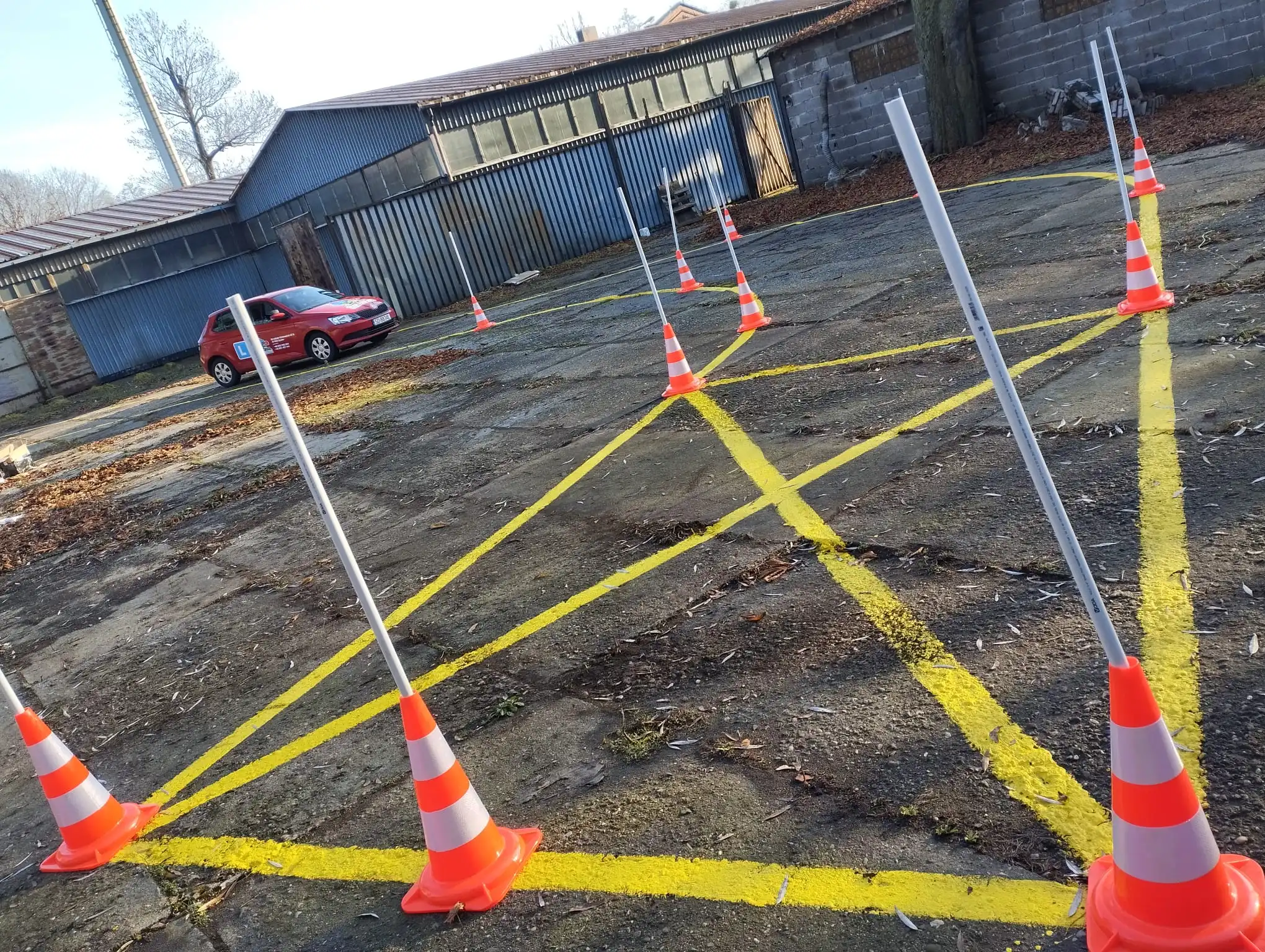 Plac manewrowy OSK Dragon Bytom