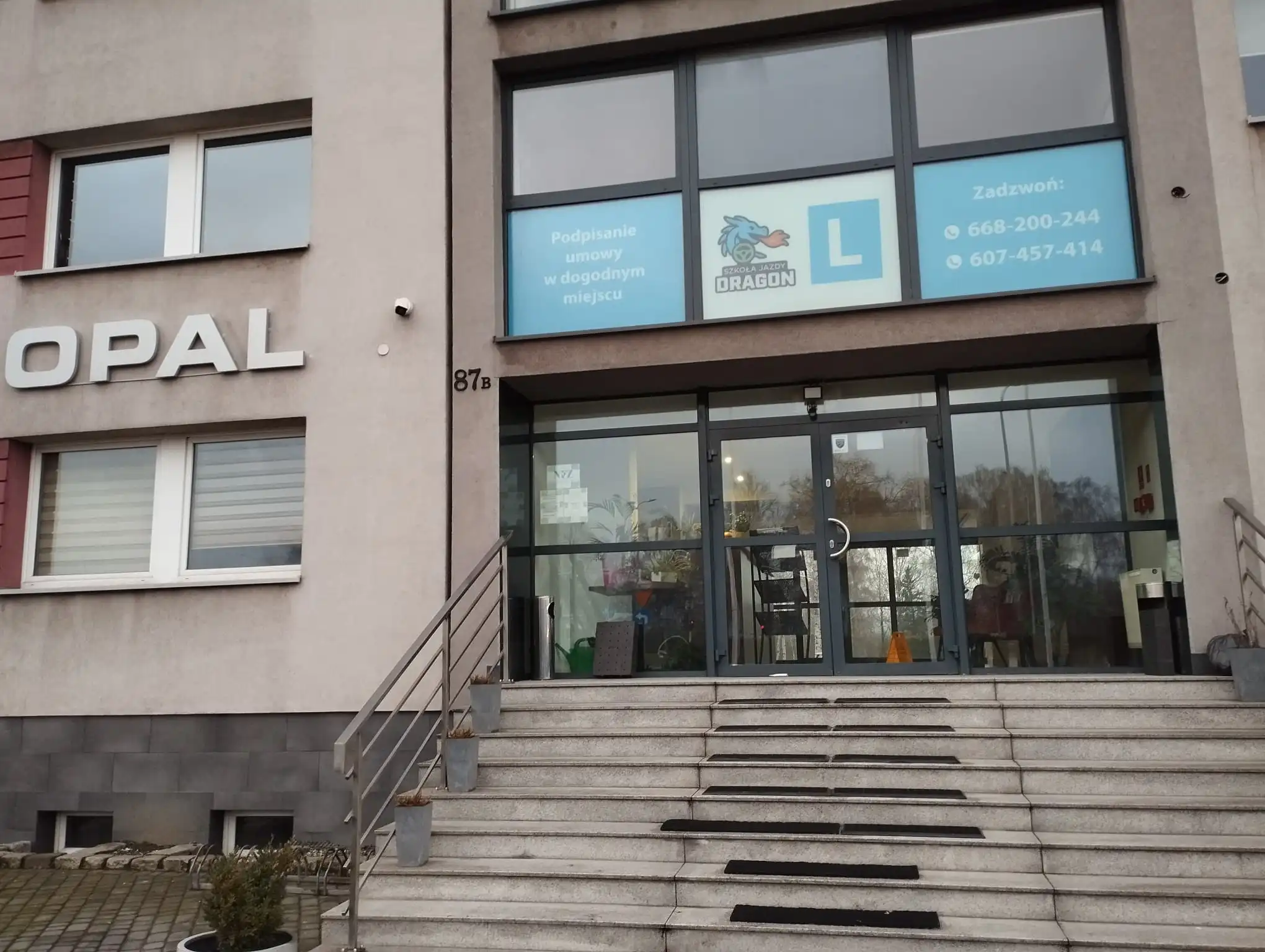 Sala wykładowa OSK Dragon Bytom